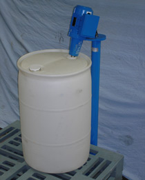 200 litre vessel with direct drive mixer